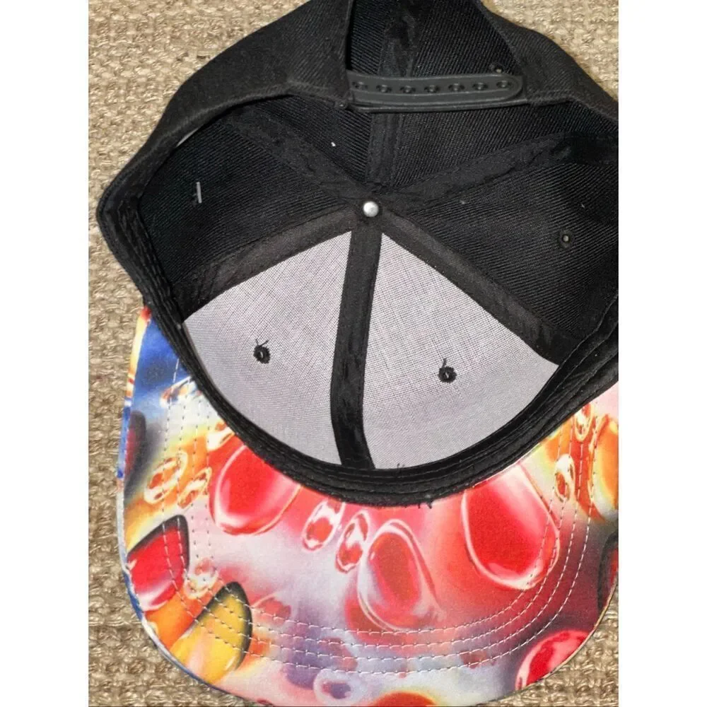Baseball Cap Snapback butterfly Adjustable Flat Bill Visor Hat Hip Hop Style Hat